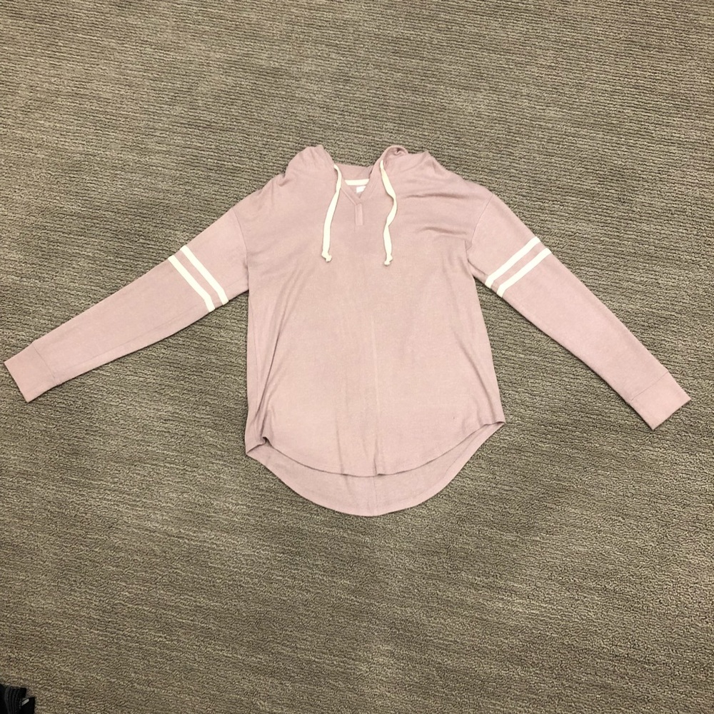 Long sleeve soft link hoodie
